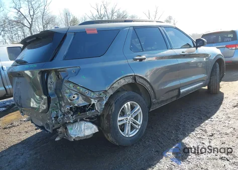 2020 Ford Explorer Xlt z USA, uszkodzony, nr VIN 1FMSK8DH0LGA26283